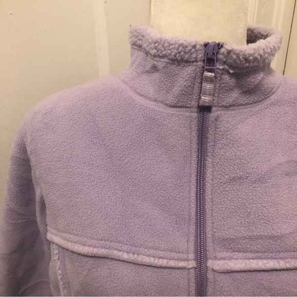 Ll Bean youth fleece jacket size xl 18 girls - Picture 2 of 7